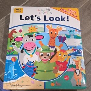 Baby Einstein Let's Look! Interactive Learning Book